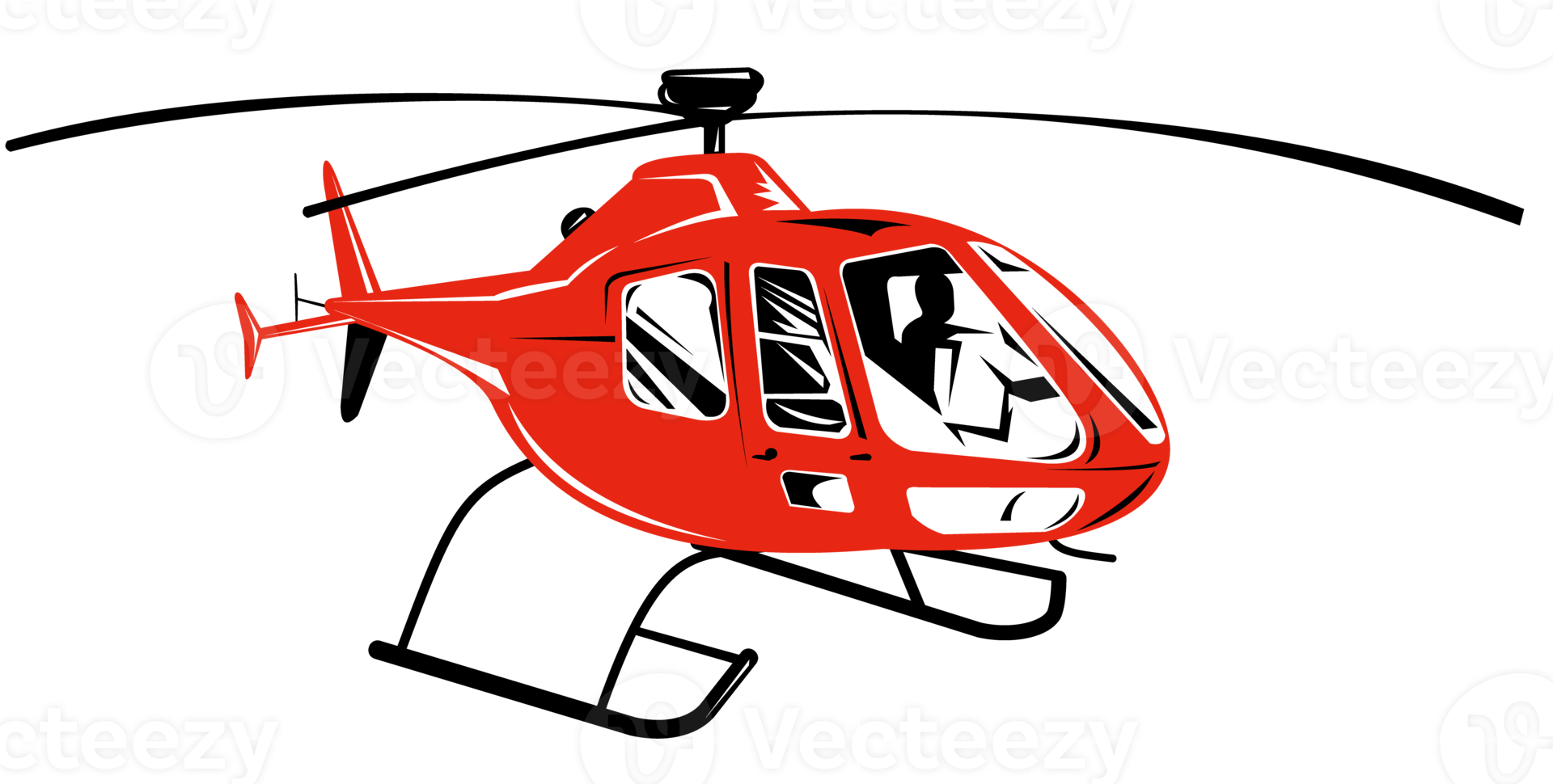 Helicopter Chopper Retro png