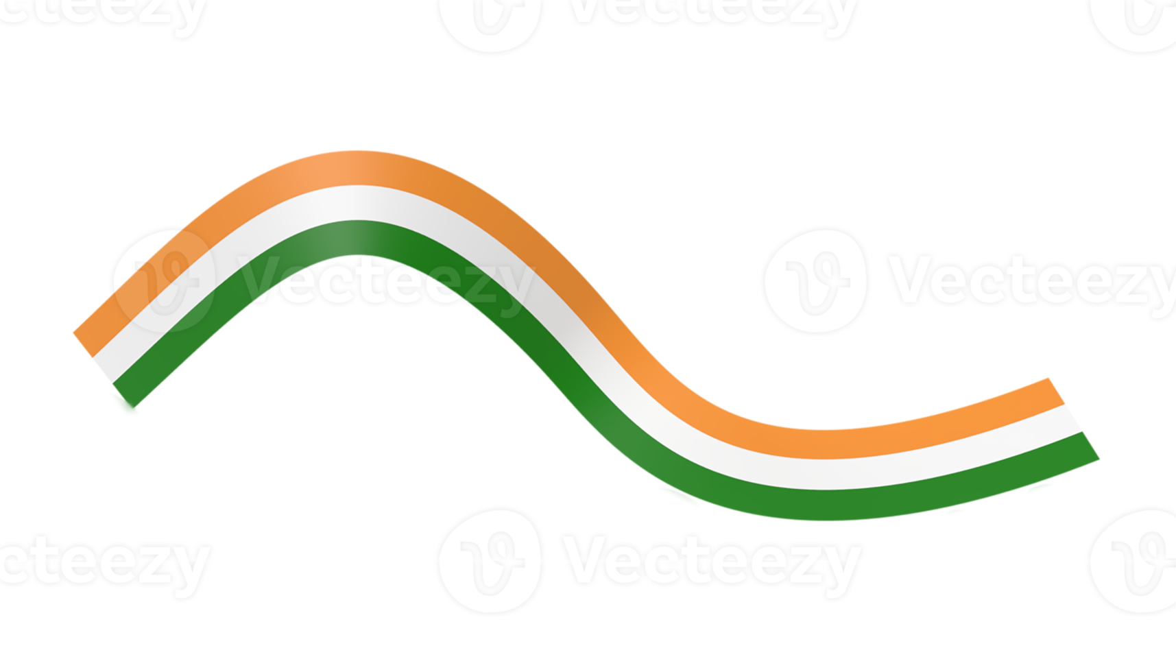 india flag banner ribbon png