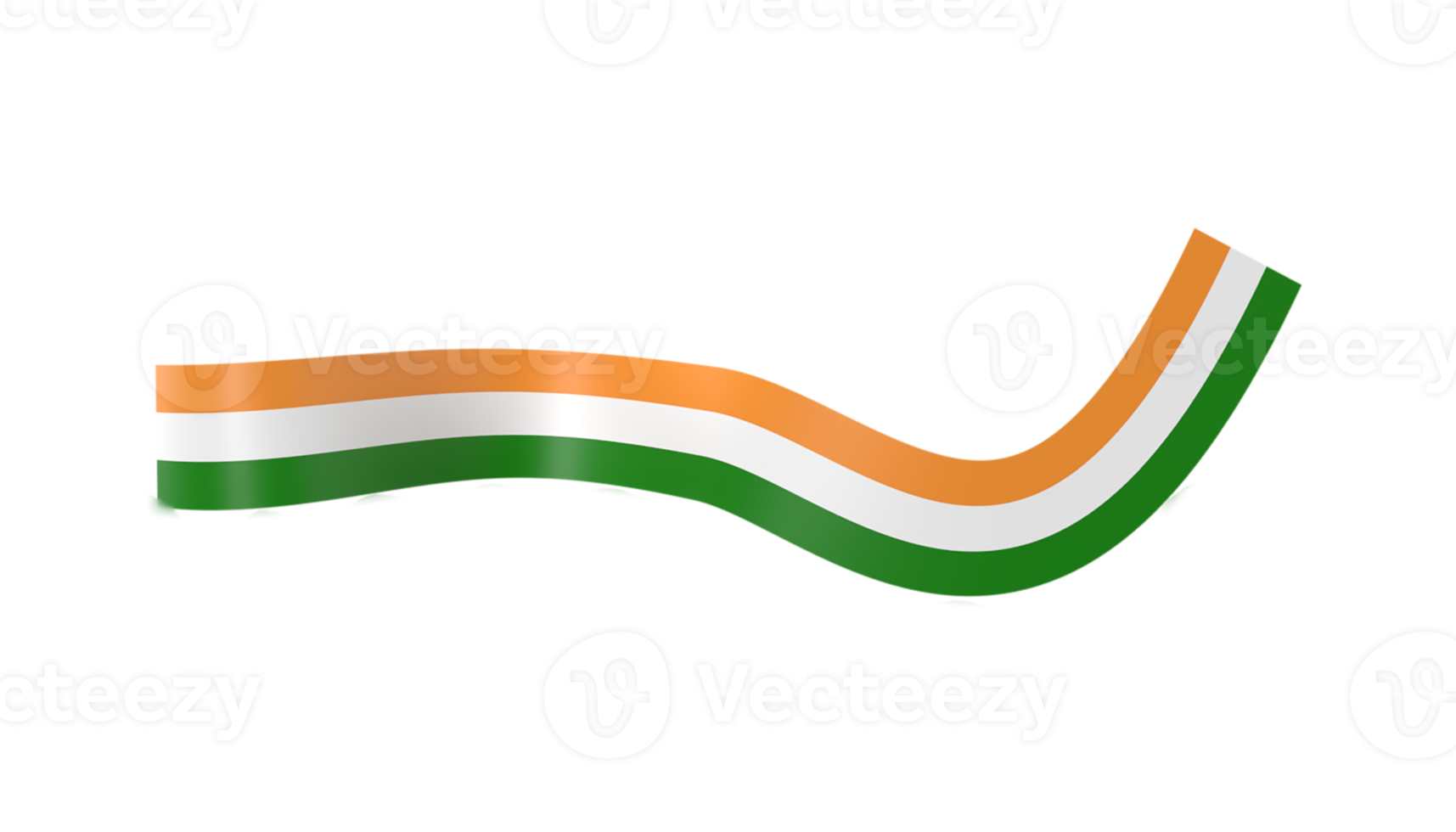 india flag banner ribbon png