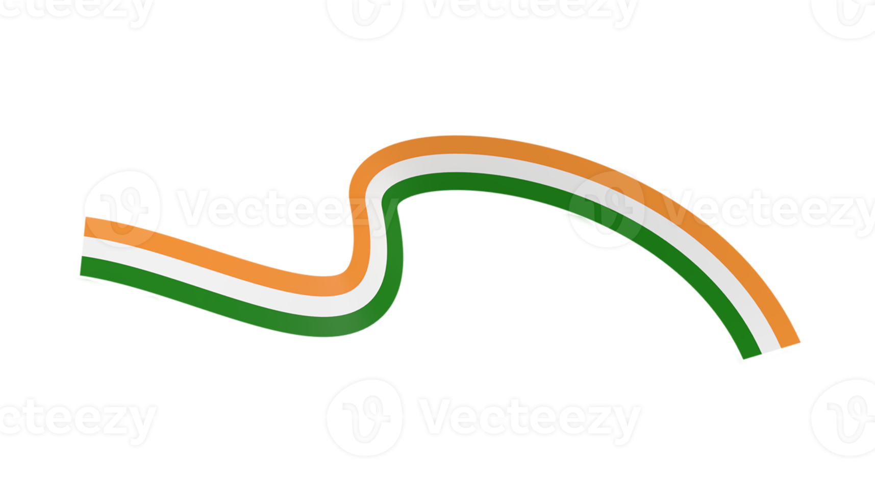 india flag banner ribbon png