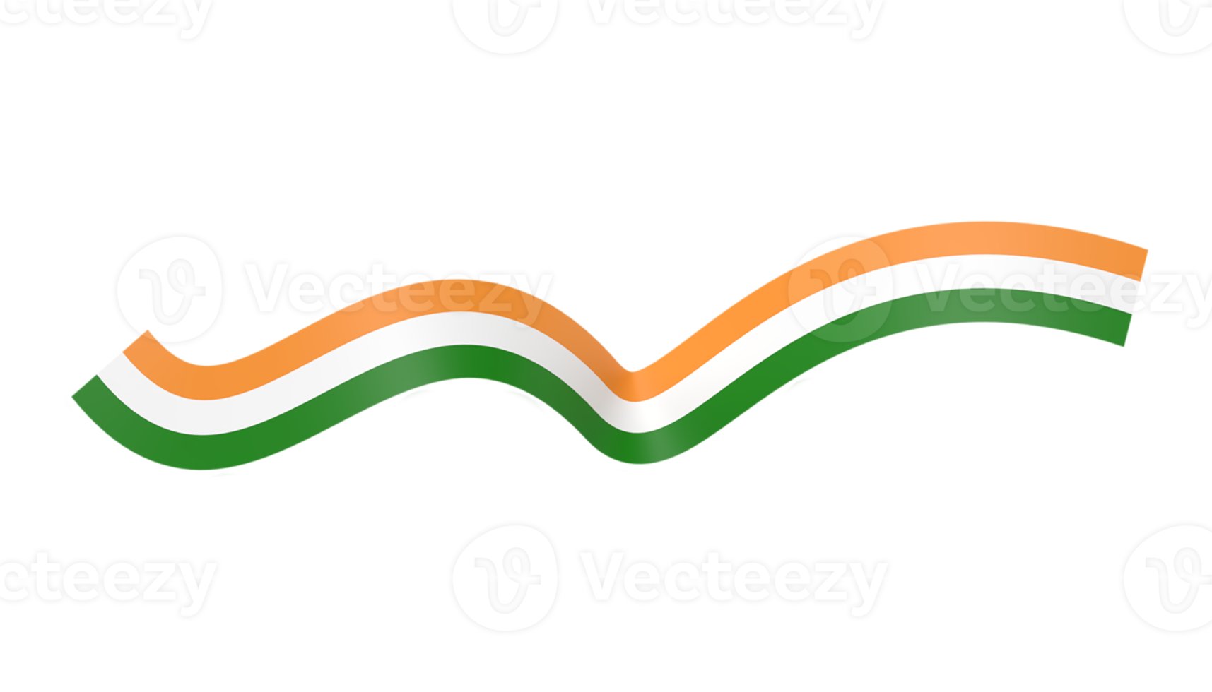 india flag banner ribbon png