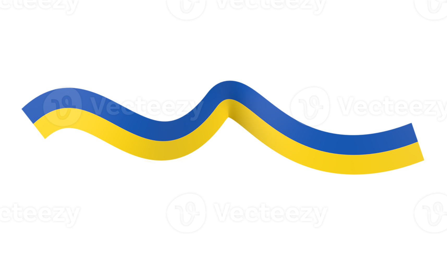 ukraine flag banner ribbon png