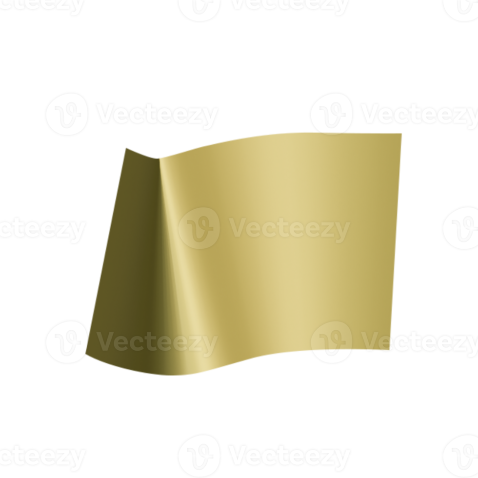 Pieces of gold foil 13742411 PNG