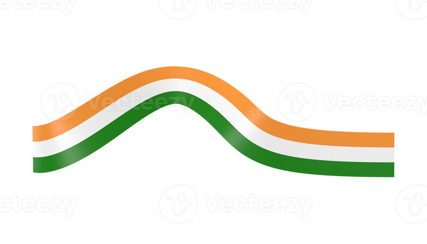 india flag banner ribbon png