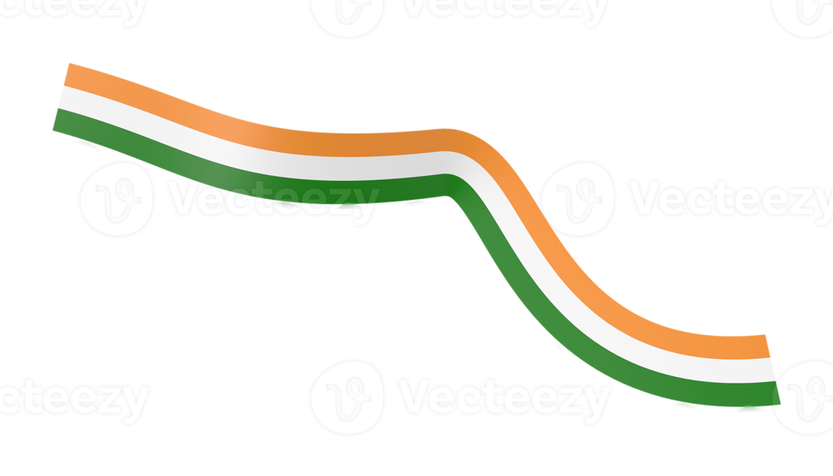 india flag banner ribbon png
