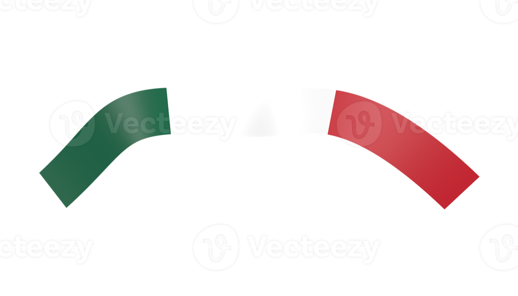 mexico flag banner ribbon png