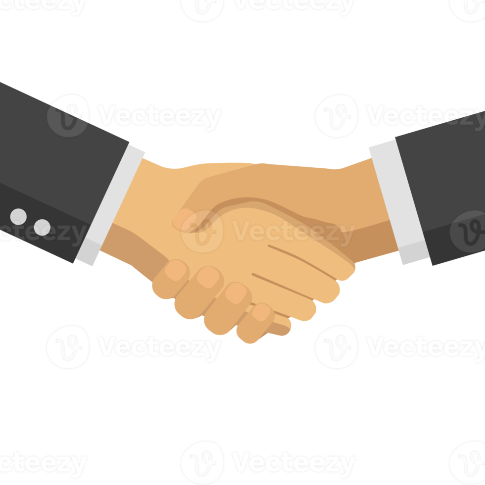 two business people shaking hands png