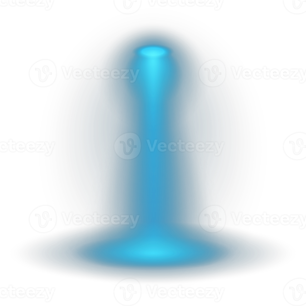 blue stage spotlight png