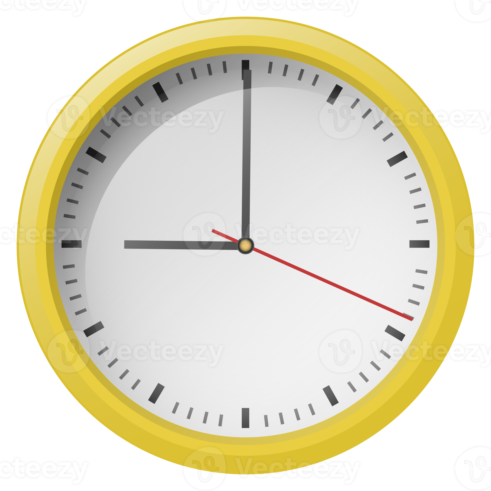 modern round clock 13743153 PNG