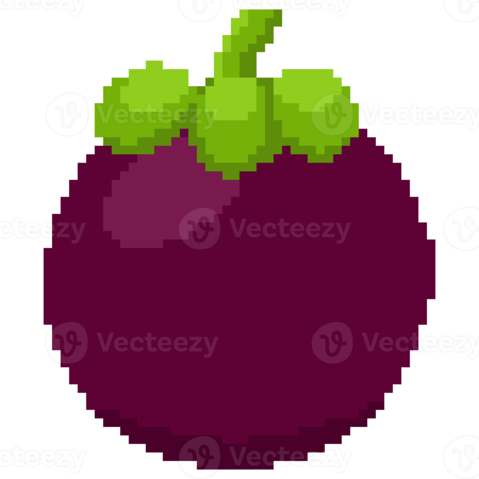 Mangostan-Pixel-Kunst png