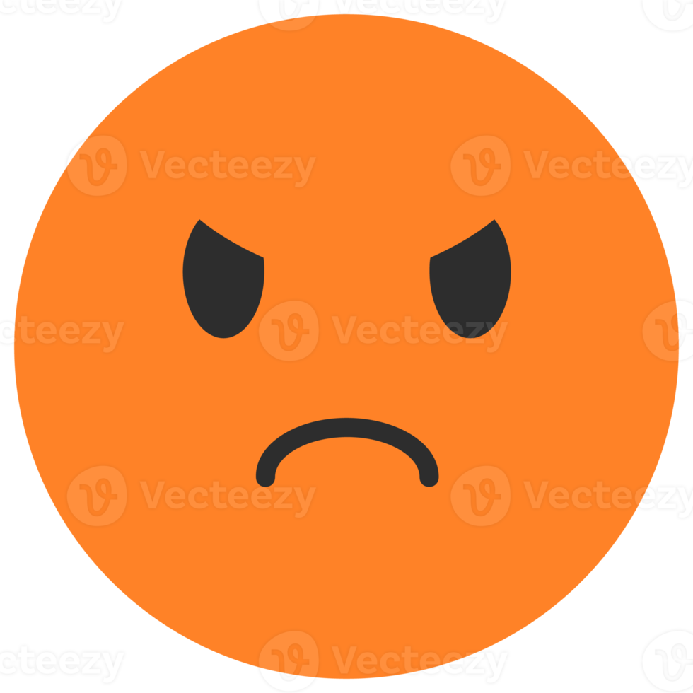 Angry Face Emoji png