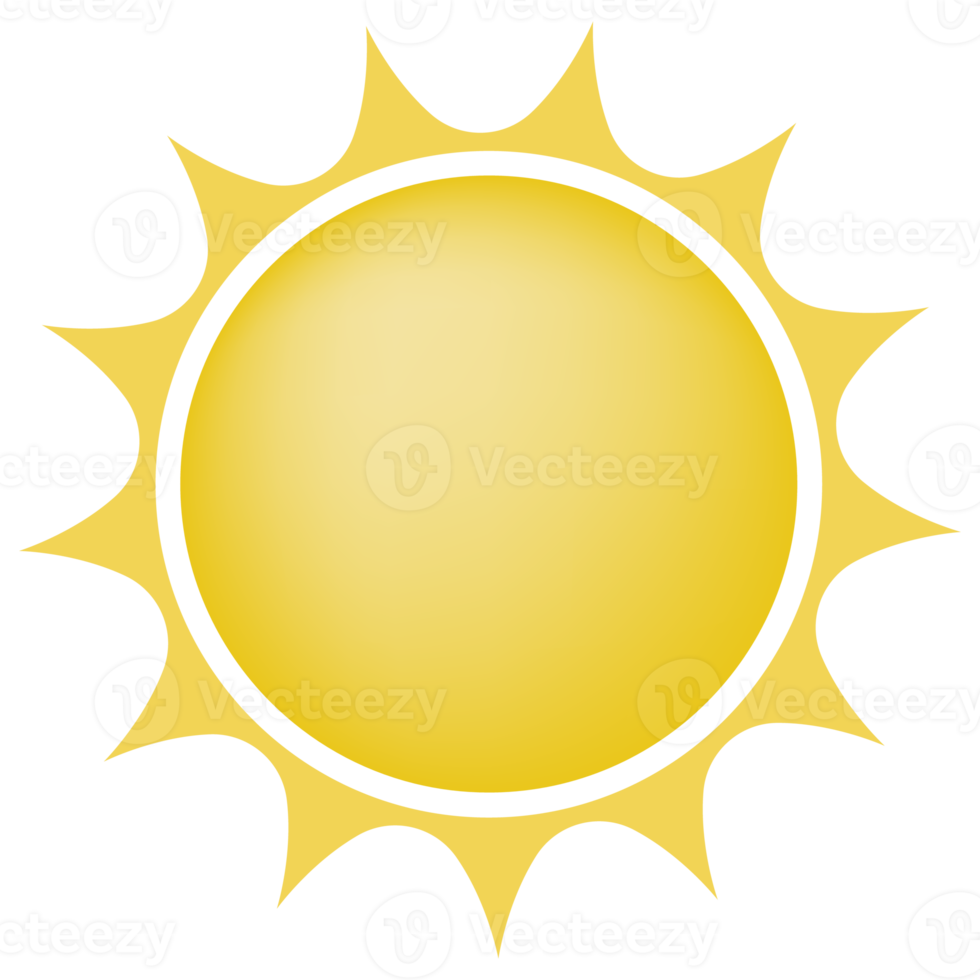 Sun or brightness icon png