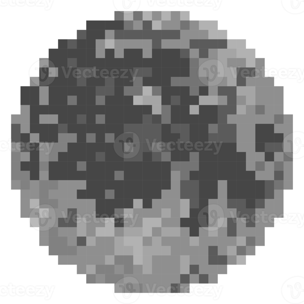 Transparent Pixel Gif - Pixel Moon Png, Png Download is free