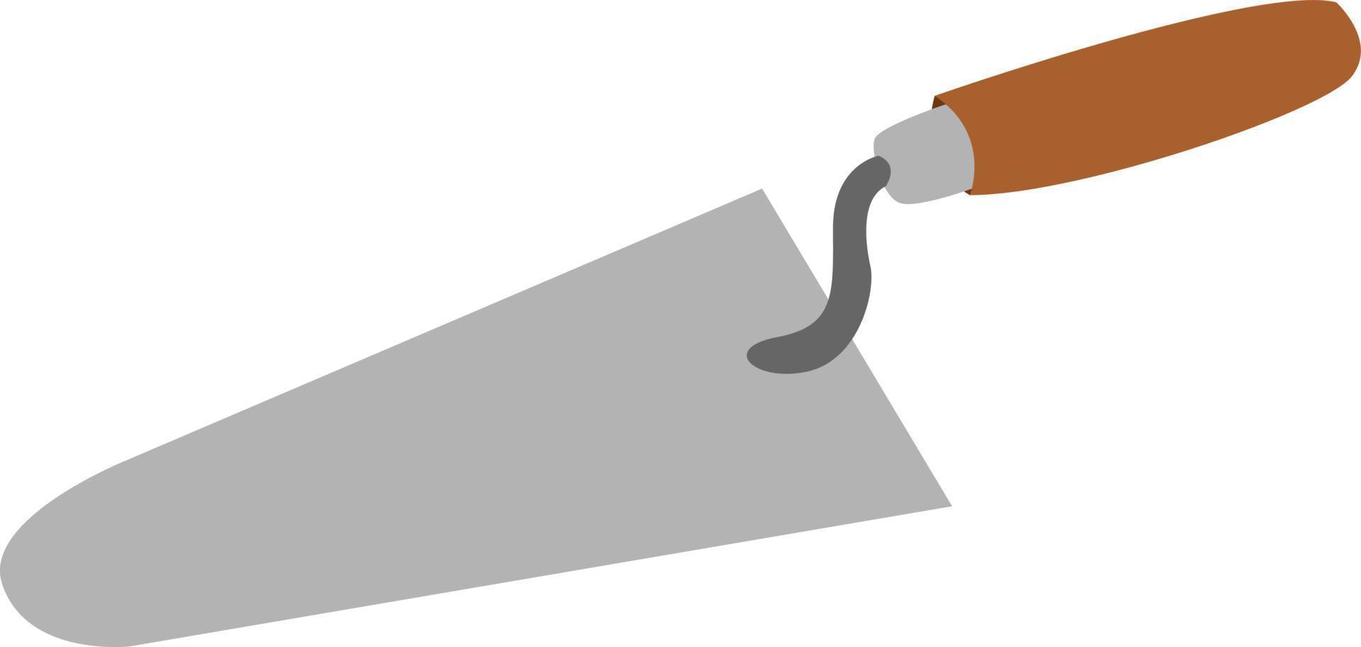 Spatula, illustration, vector on white background.