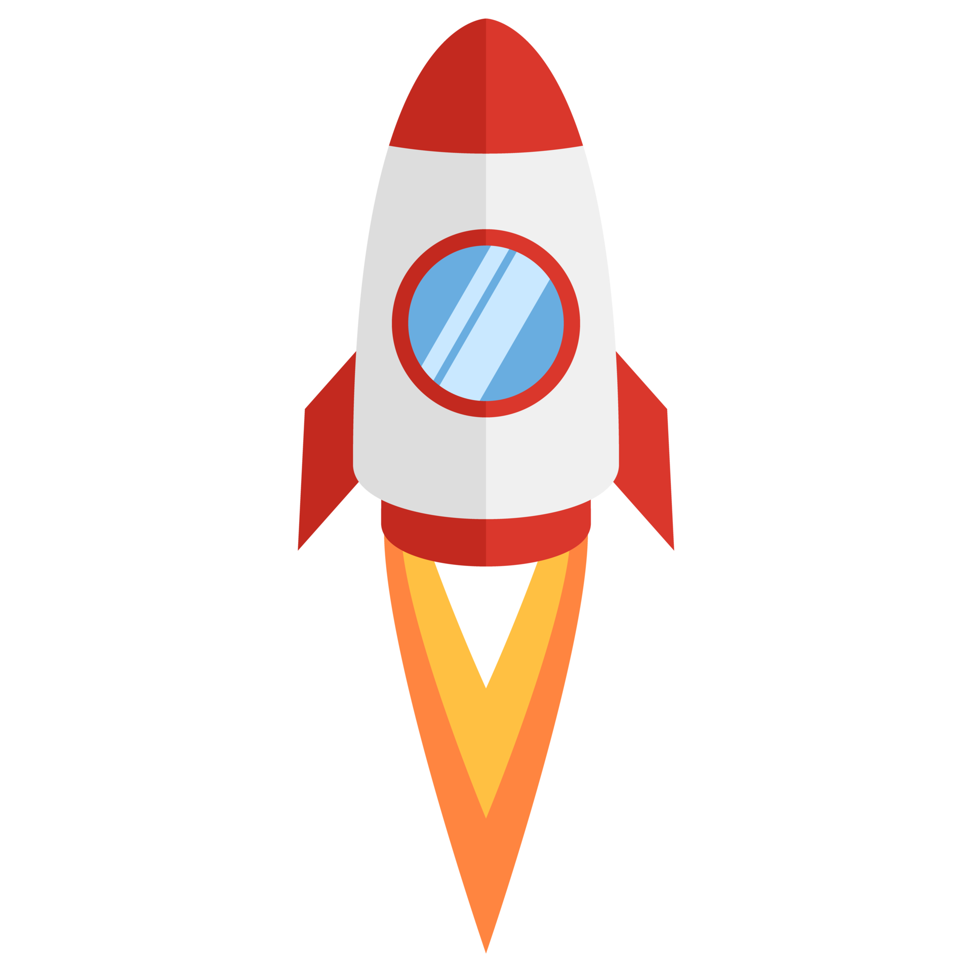 Free Cartoon rocket launch 13743608 PNG with Transparent Background