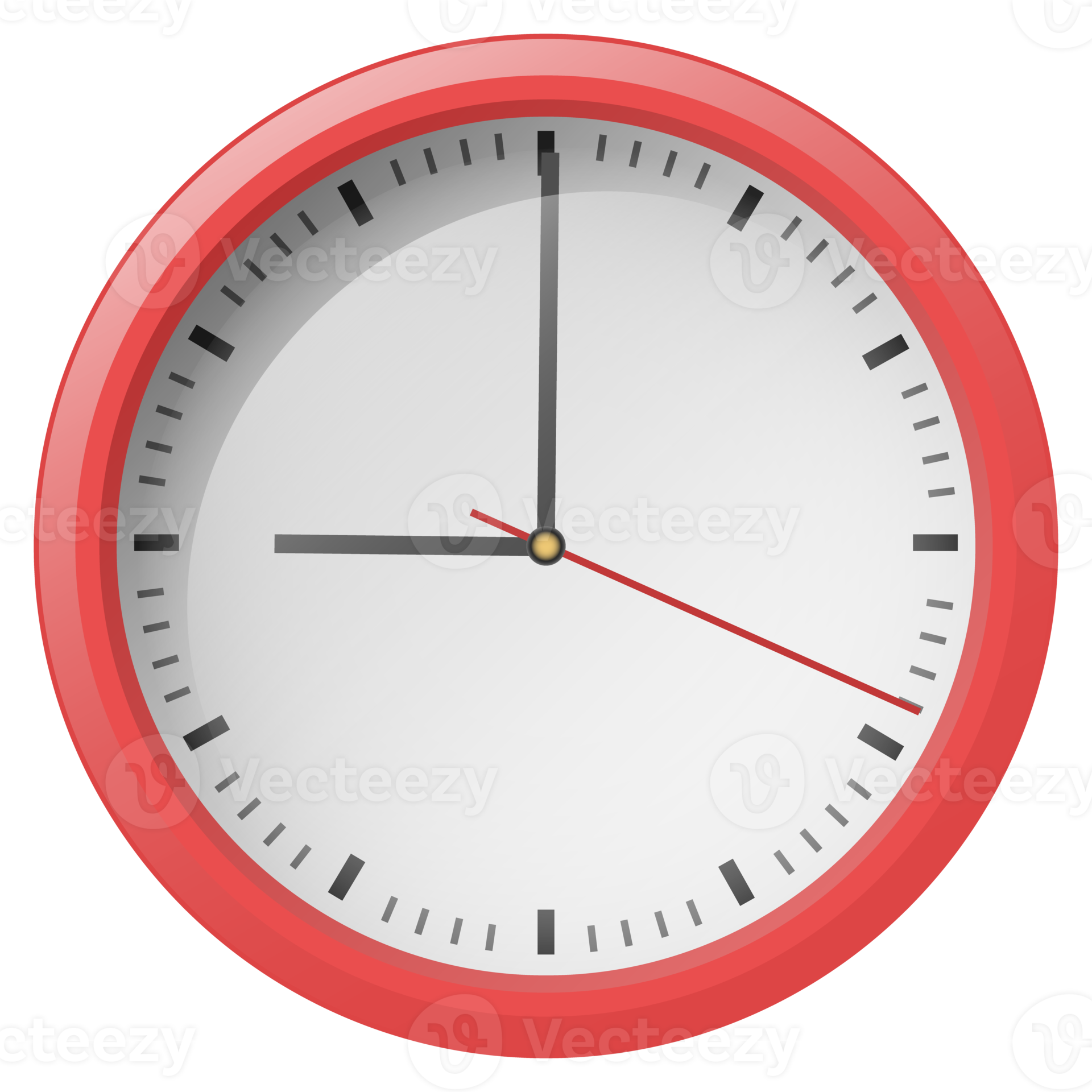 modern round clock 13743619 PNG