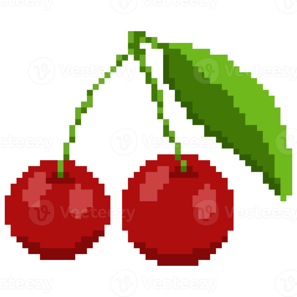 Cherry Pixel Art png