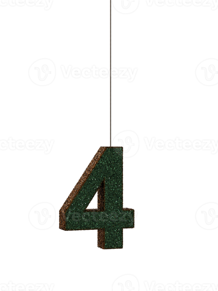 Green Gold Sparkling Glitter Ornament Text Typeface 4 png