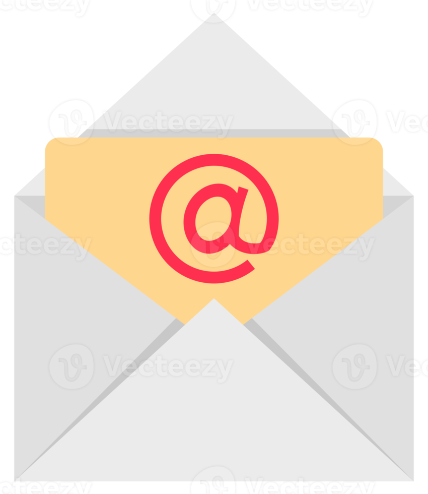 e-postikon i platt design png