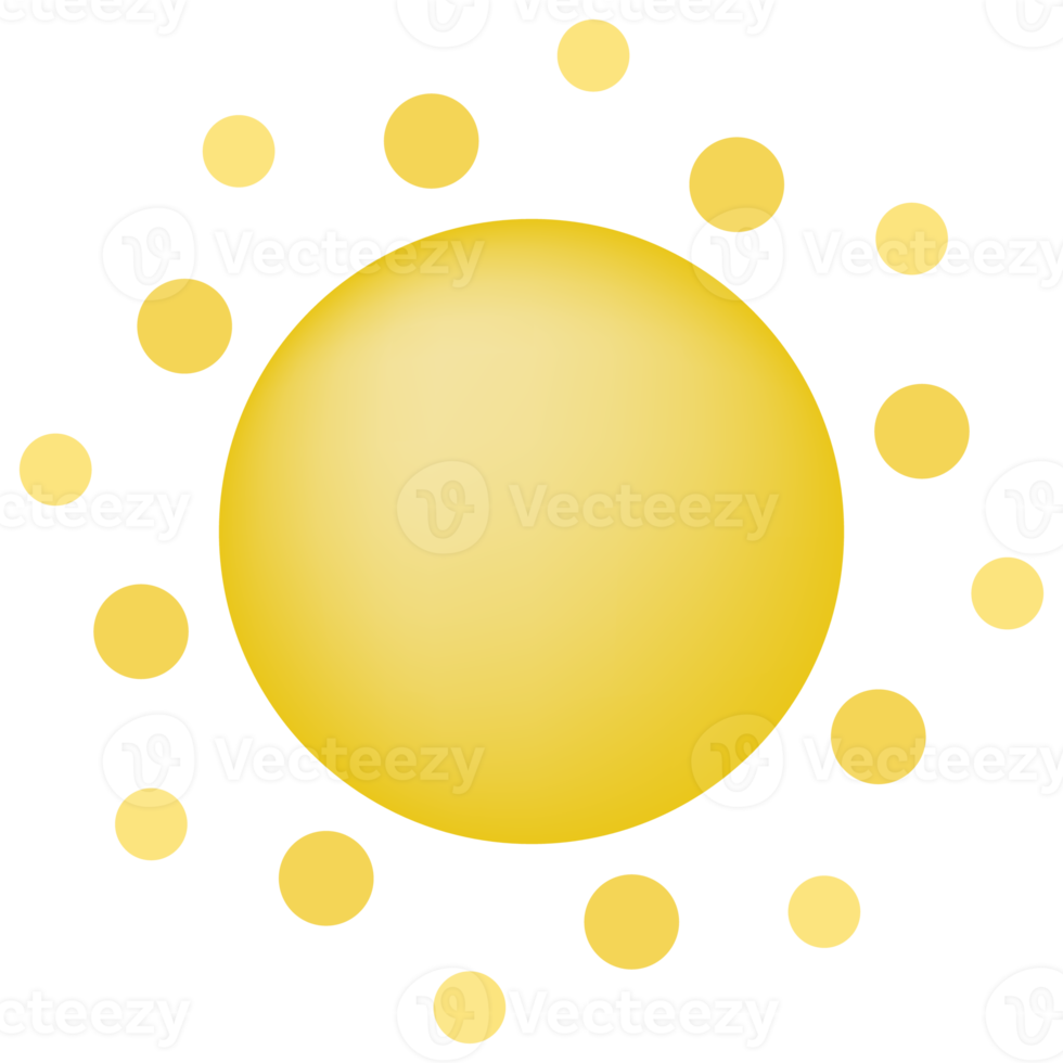 Sun or brightness icon png