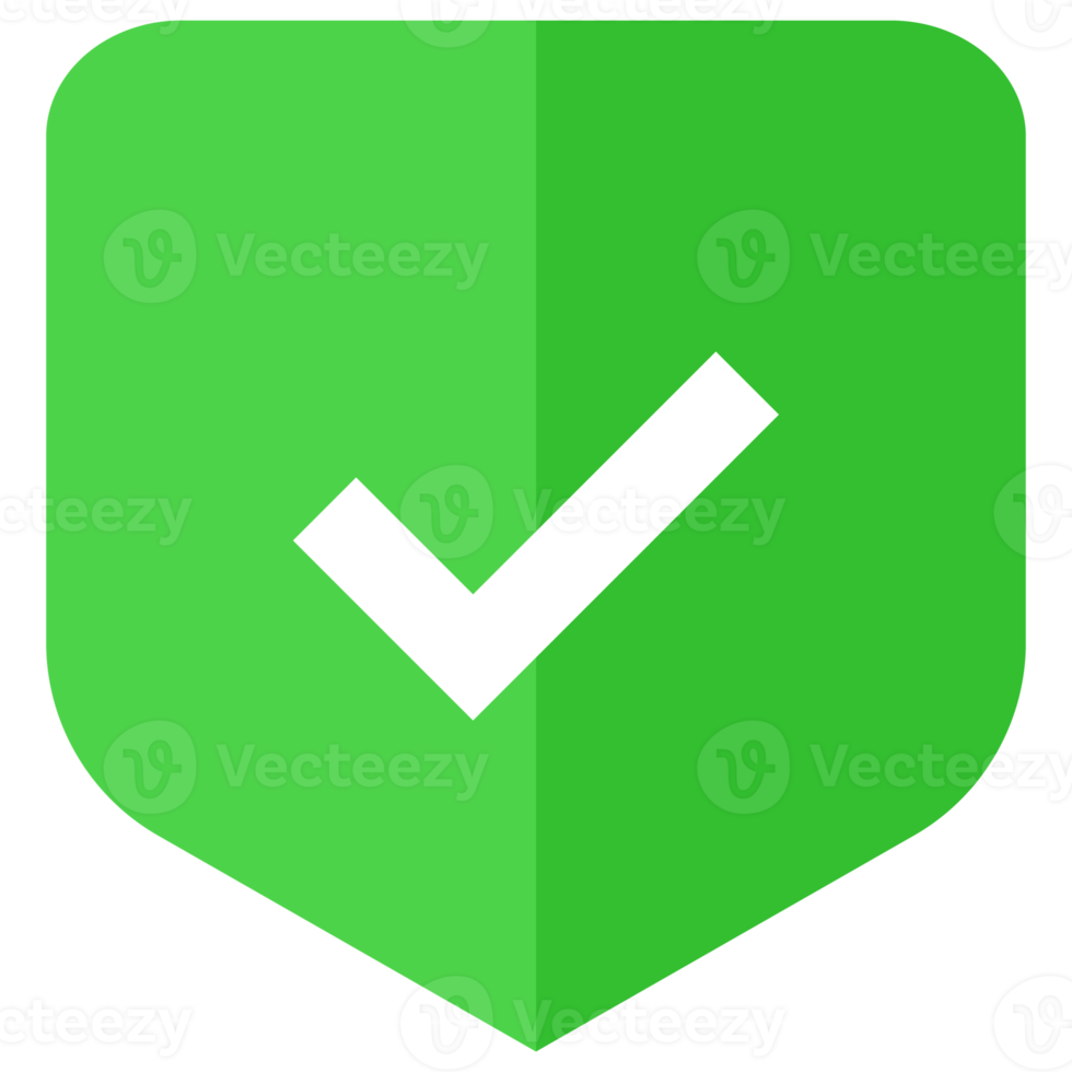 Check mark shield icon png