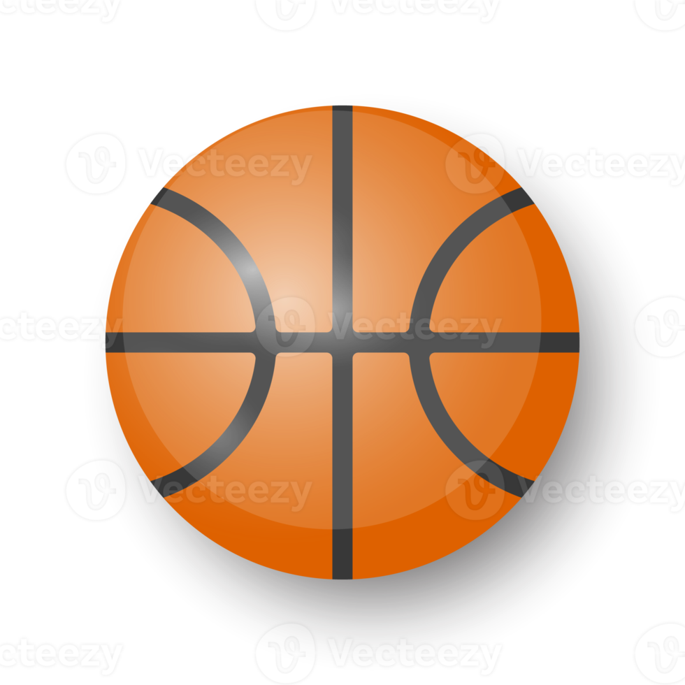 illustration av basketboll ikon png