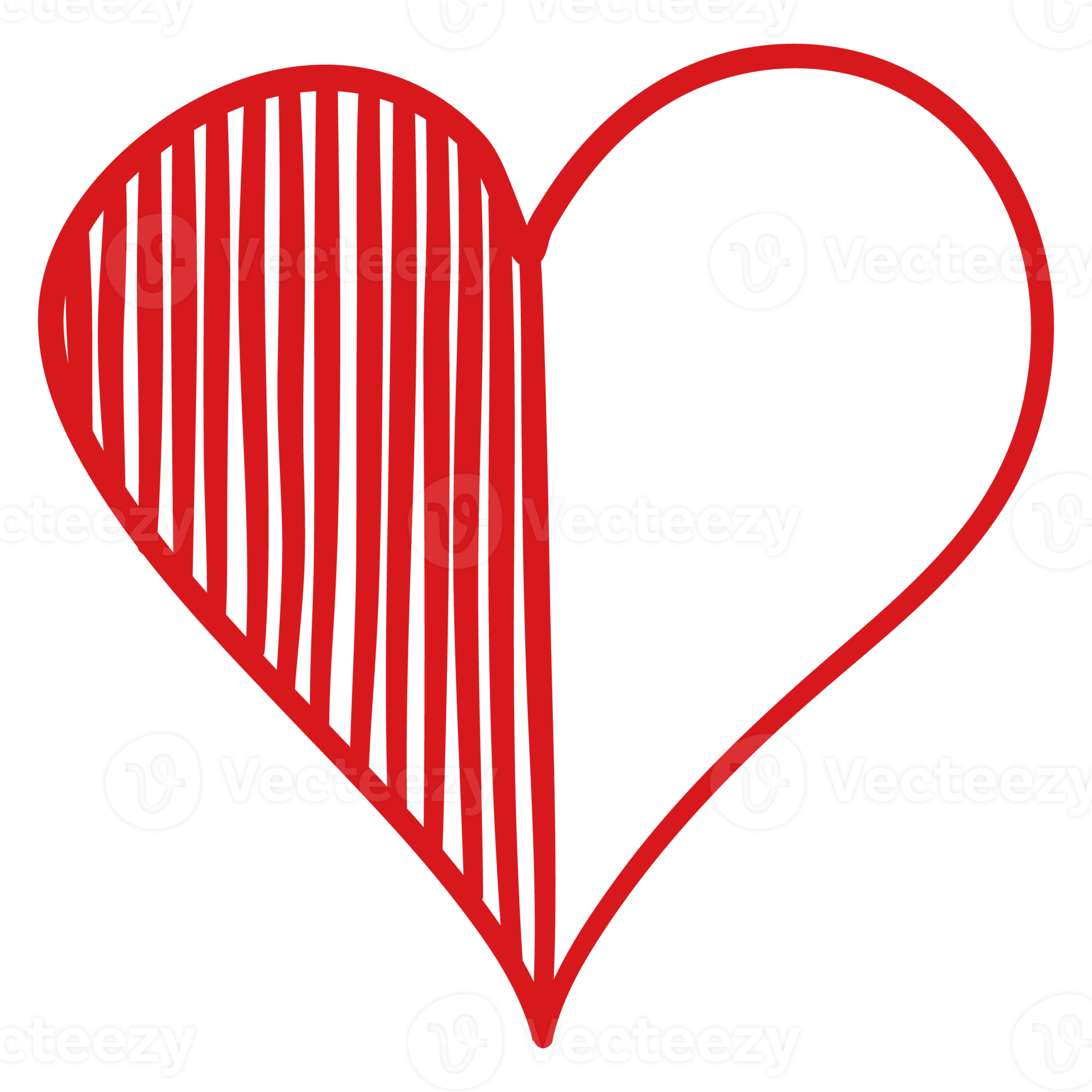 hand drawn heart icon 13743966 PNG