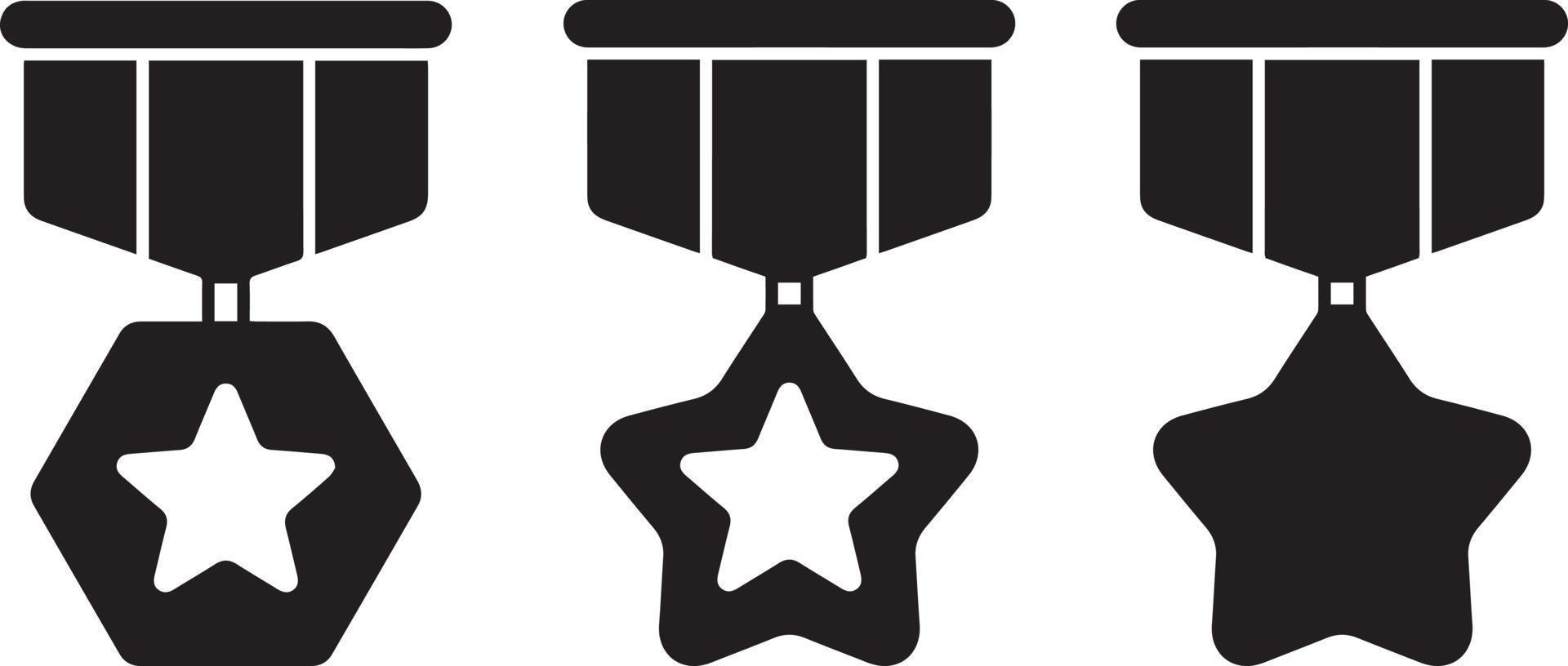badge correct mark icon set vector