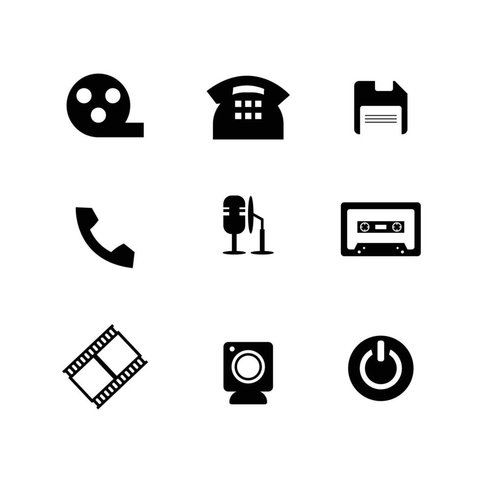 imagen de diseño de vector de icono multimedia