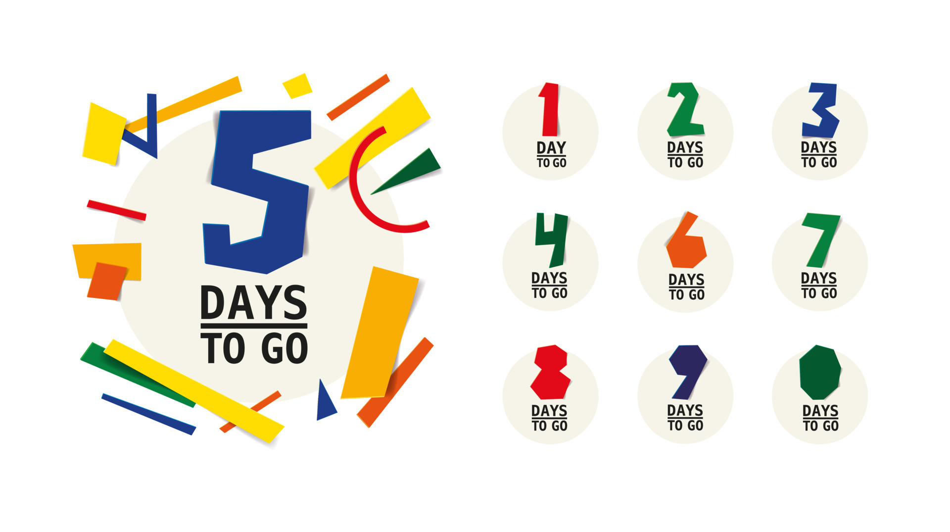 Countdown remaining days banner. calculate the time of sale. There are