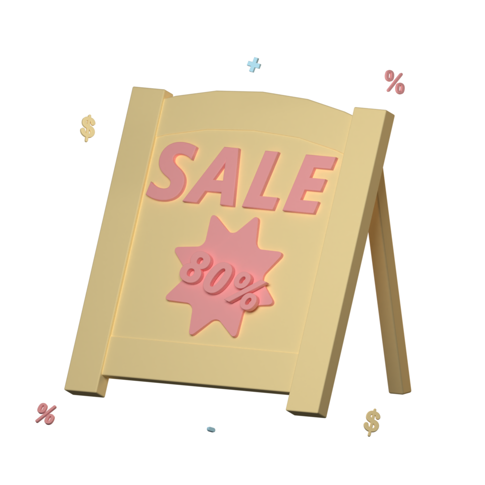 3d illustration discount png