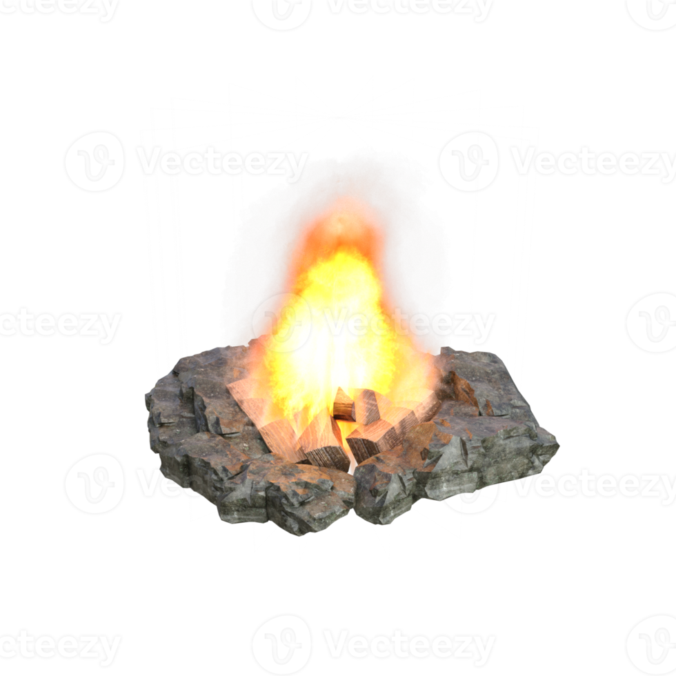 Camping Assets 3d rendering png