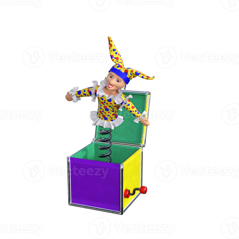 children toys 3d rendering png