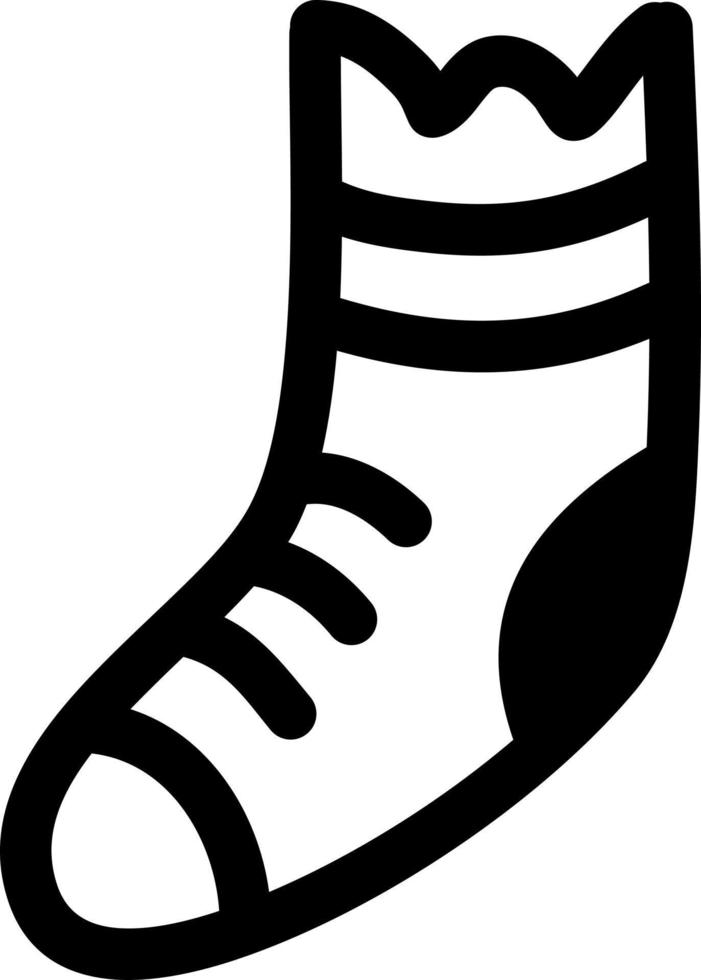 Holiday socks, illustration, vector on a white background