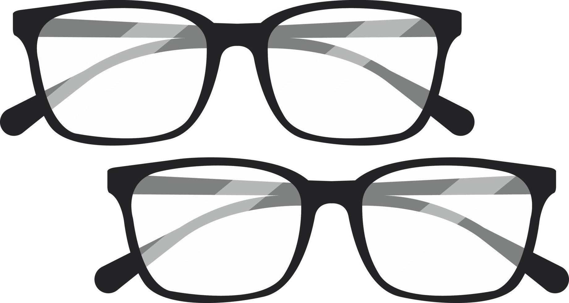 Eyesight glasses ,illustration, vector on white background.