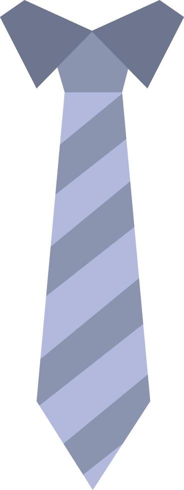 Corbata de oficina, ilustración, vector sobre fondo blanco.