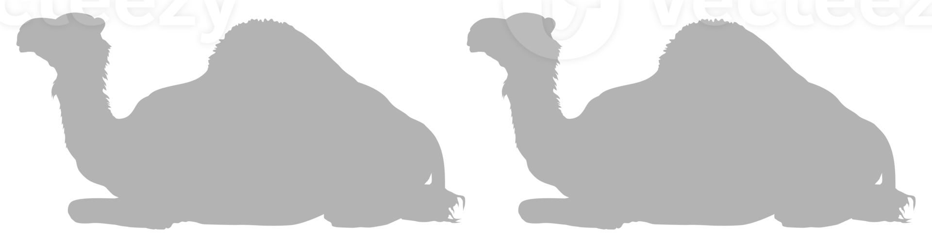 Camel Silhouette for Logo, Pictogram, Website, Apps, Art Illustration or Graphic Design Element. Format PNG