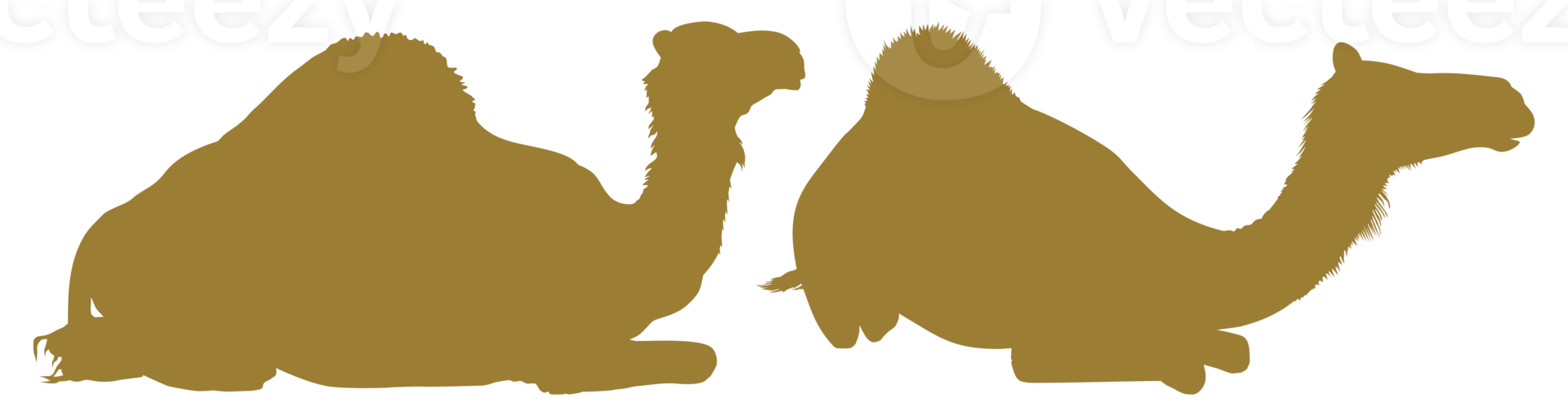 Camel Silhouette for Logo, Pictogram, Website, Apps, Art Illustration or Graphic Design Element. Format PNG