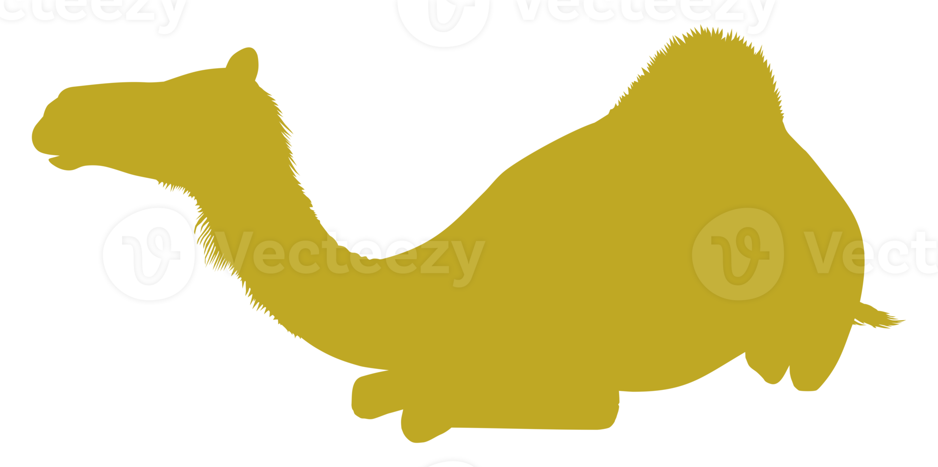 Camel Silhouette for Logo, Pictogram, Website, Apps, Art Illustration or Graphic Design Element. Format PNG