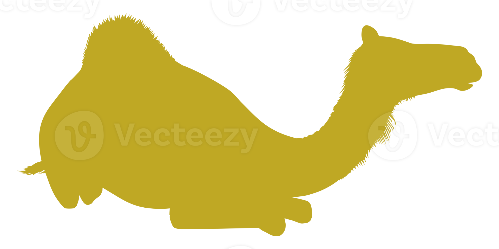 Camel Silhouette for Logo, Pictogram, Website, Apps, Art Illustration or Graphic Design Element. Format PNG