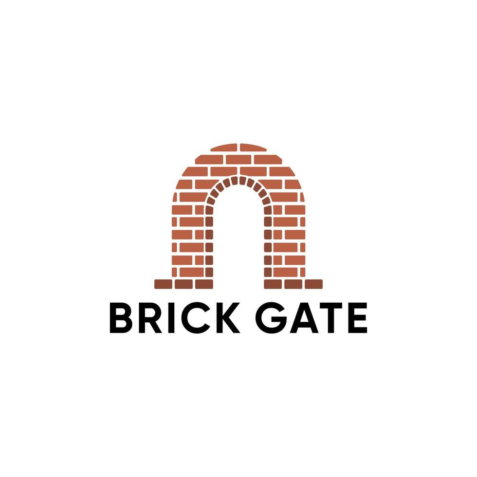 BRICK wall logo vector