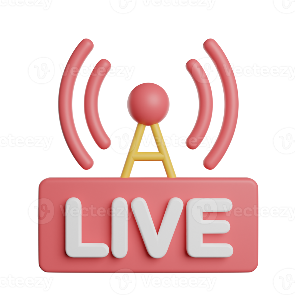 live streaming tecken png