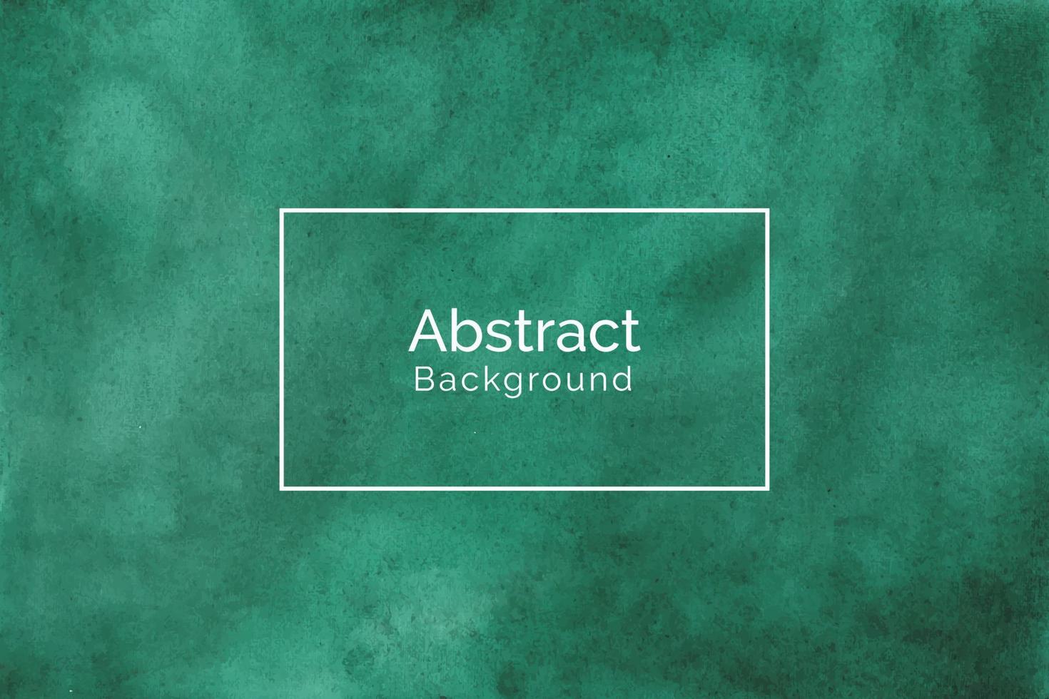 Abstract green watercolor design texture background vector