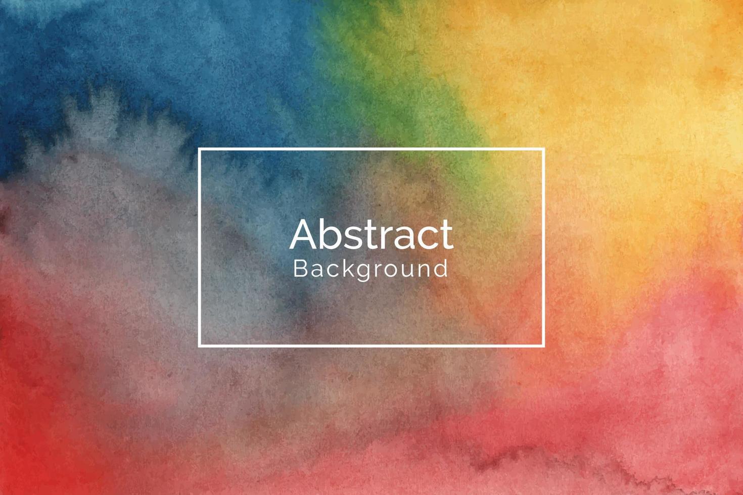 Colorful watercolor design background texture vector