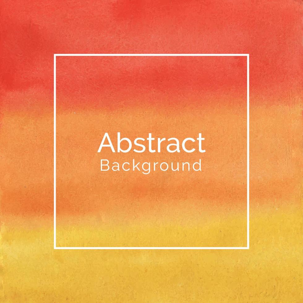 Red and yellow watercolor design texture background vector