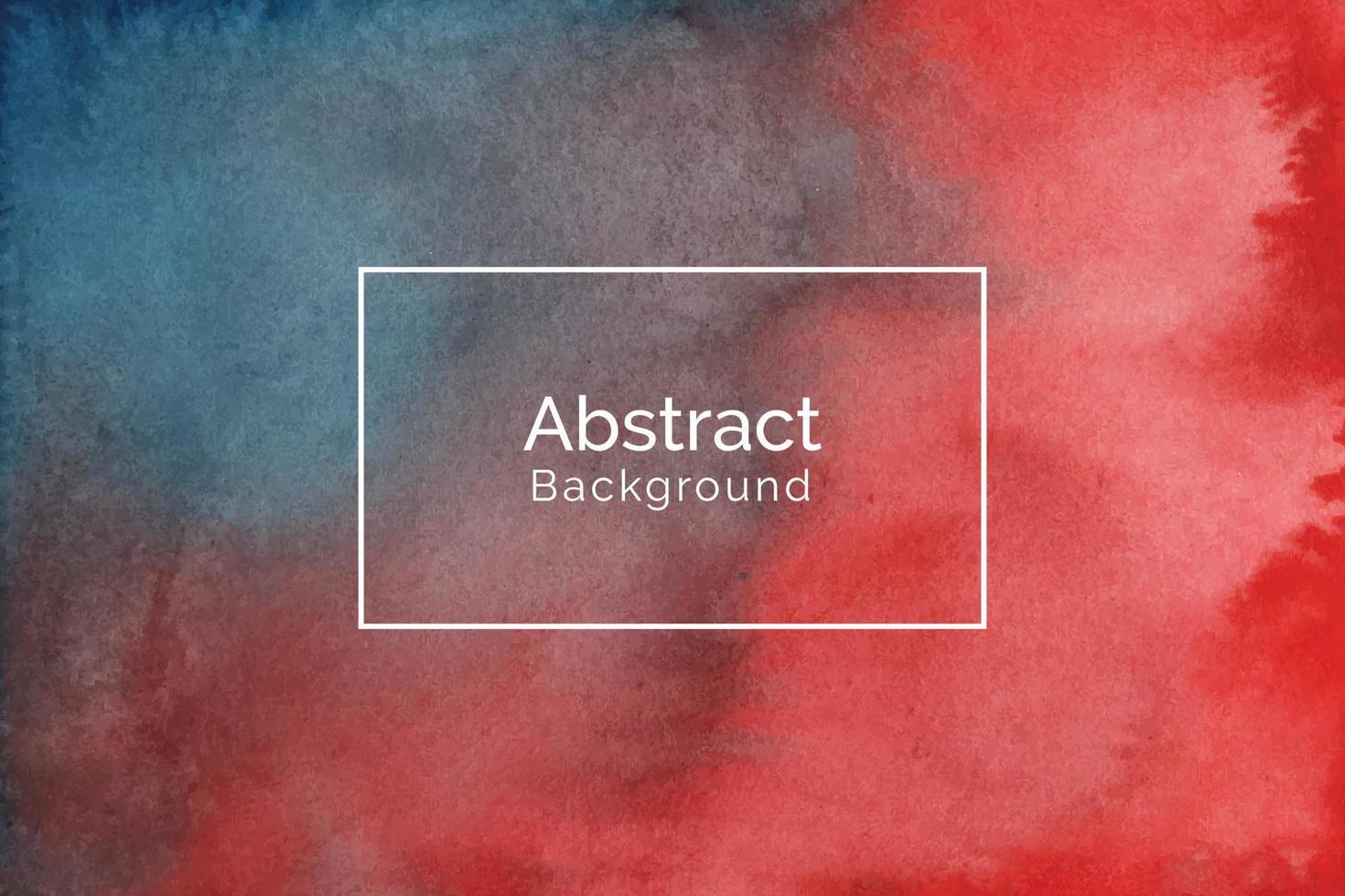 fondo de textura de diseño de acuarela rojo y azul abstracto vector