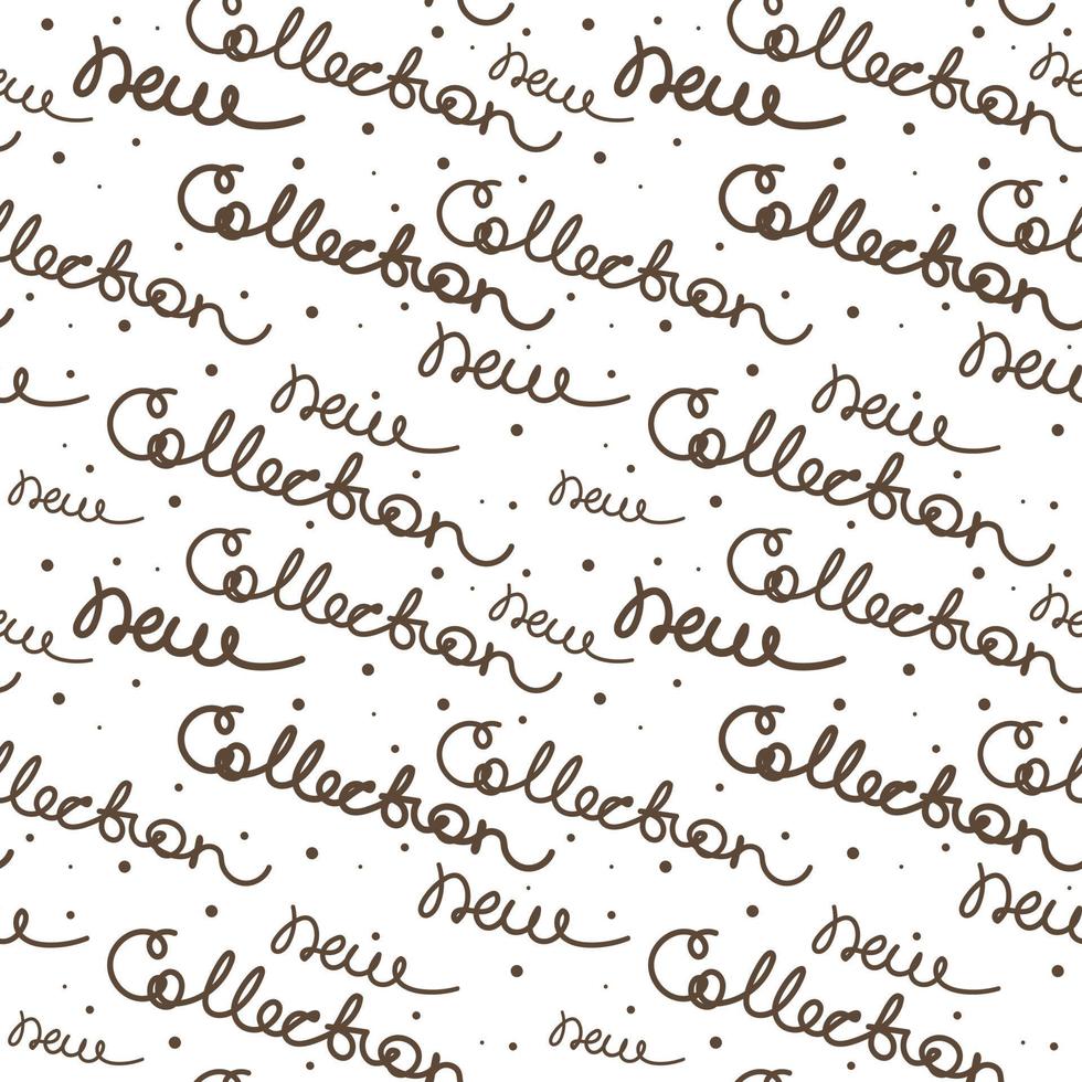 A pattern with inscriptions for stores. New collection of handwritten text. Suitable for printing on paper, textiles. Gift wrapping, flyers, banners. vector