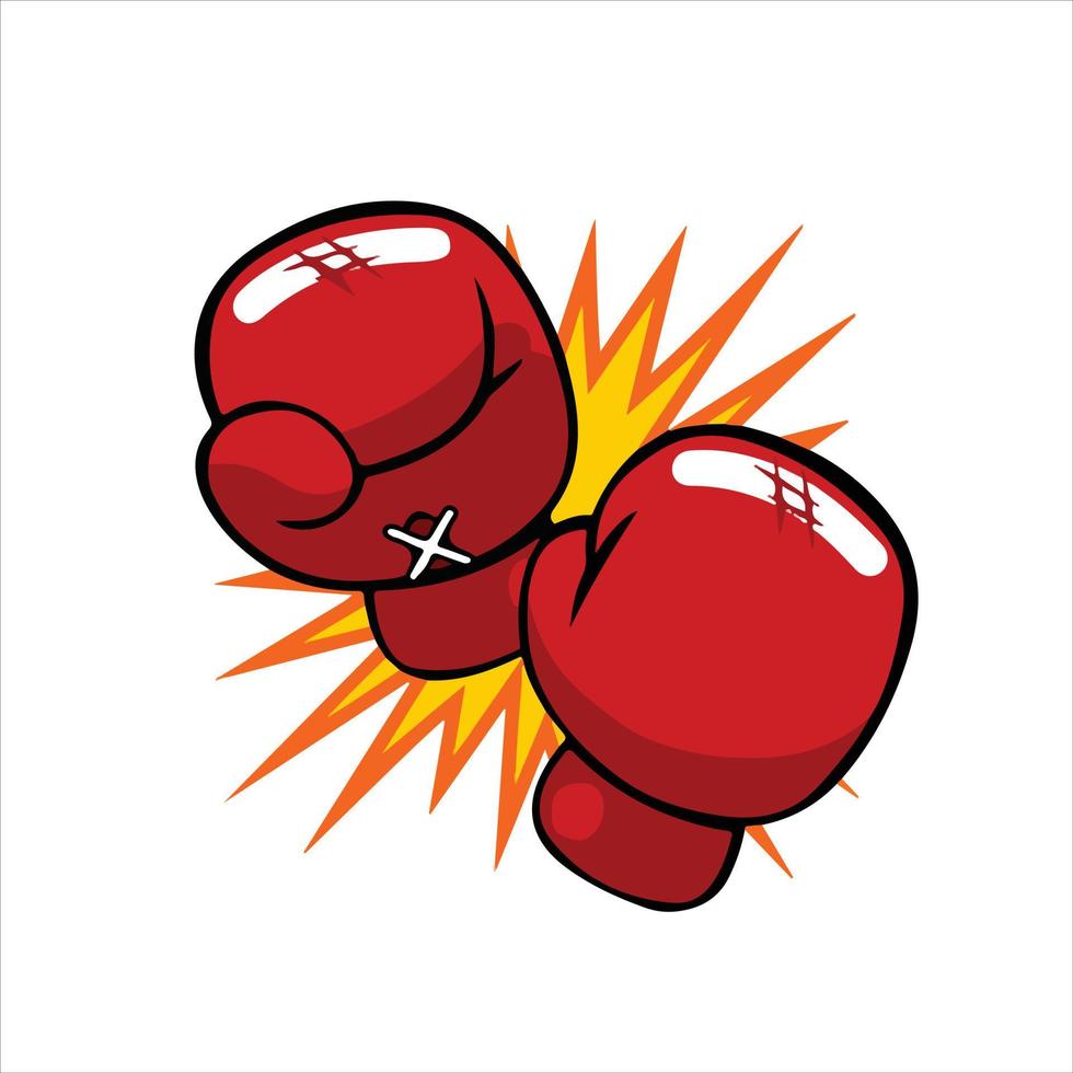 boxing logo boxing mascot sport logo design, boxing glove, Boxing day vector