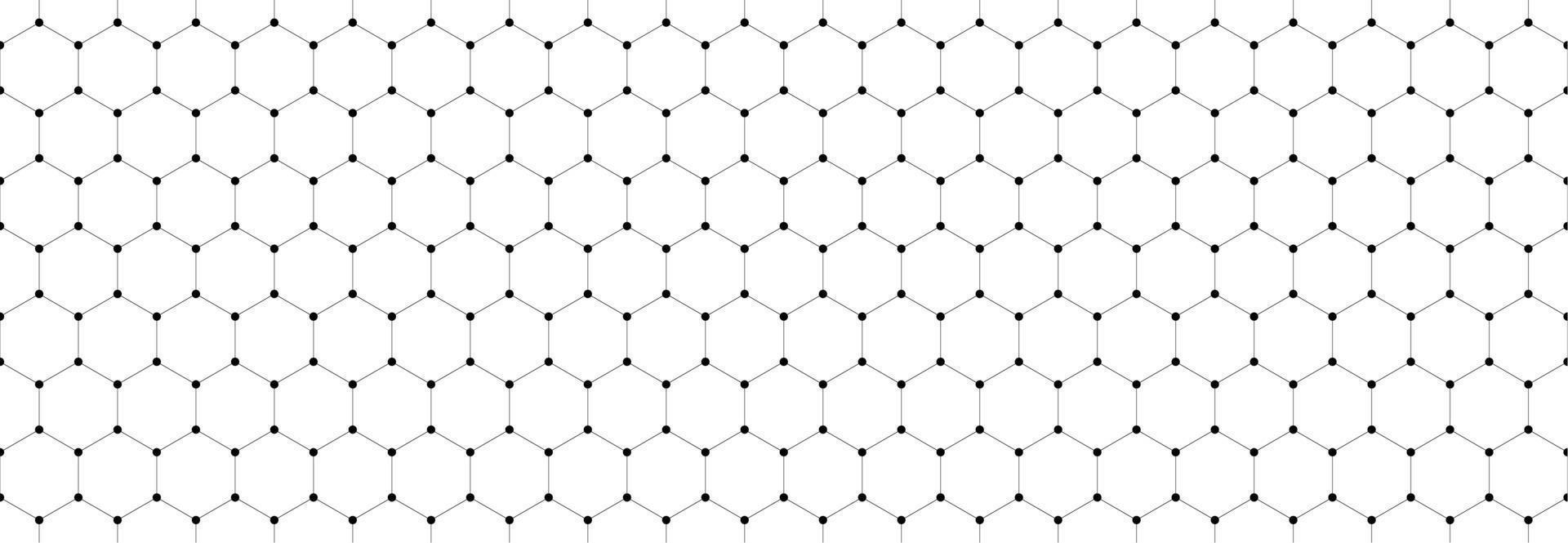 dot honeycomb seamless pattern vector