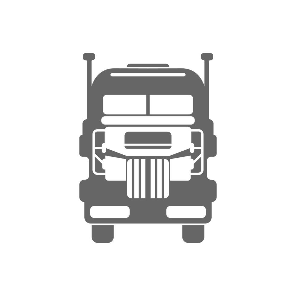 Truck logo icon design illustration vector